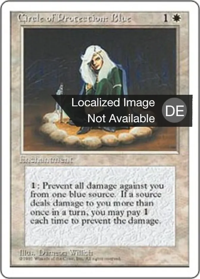 Schutzkreis gegen Blau kaufen - Fourth Edition bei TcG Love