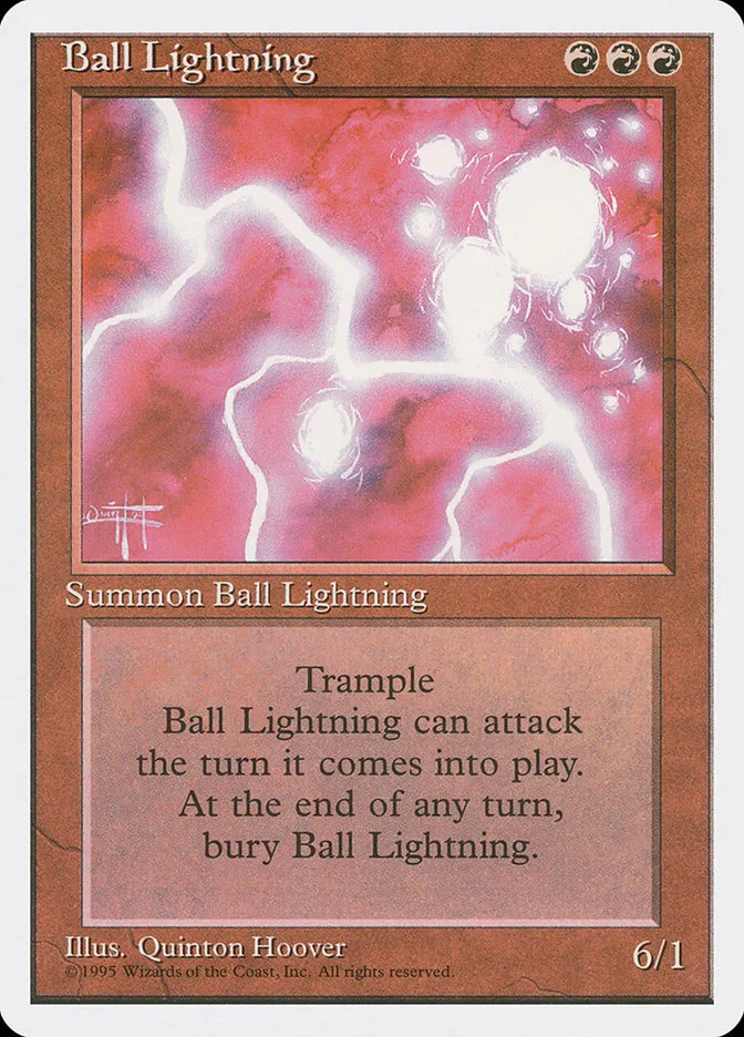 Ball Lightning kaufen - Fourth Edition bei TcG Love