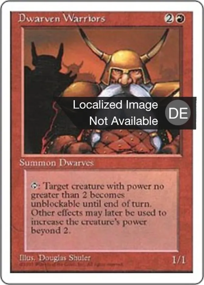 Zwergenkrieger kaufen - Fourth Edition bei TcG Love