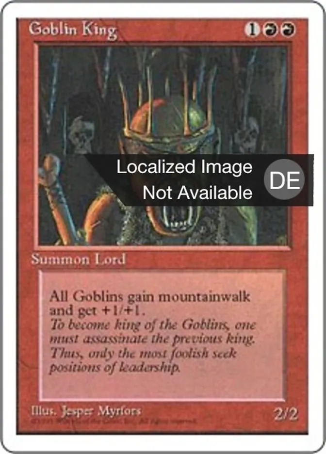 Goblinkönig kaufen - Fourth Edition bei TcG Love