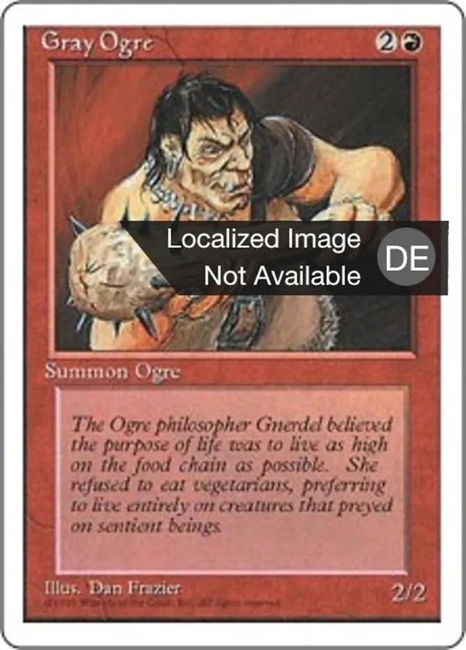 Grauer Oger kaufen - Fourth Edition bei TcG Love