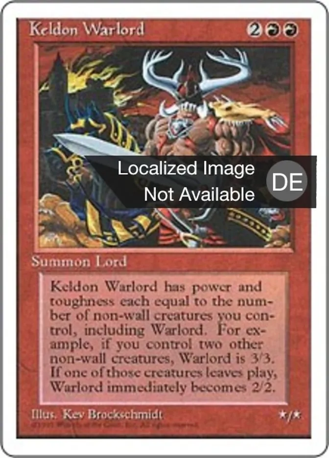 Keldonischer Kriegsfürst kaufen - Fourth Edition bei TcG Love