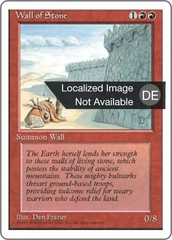Steinmauer kaufen - Fourth Edition bei TcG Love