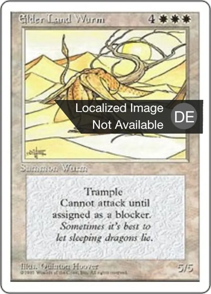 Urzeitlicher Landwurm kaufen - Fourth Edition bei TcG Love