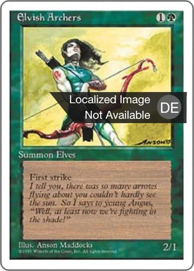 Bogenschützen der Elfen kaufen - Fourth Edition bei TcG Love