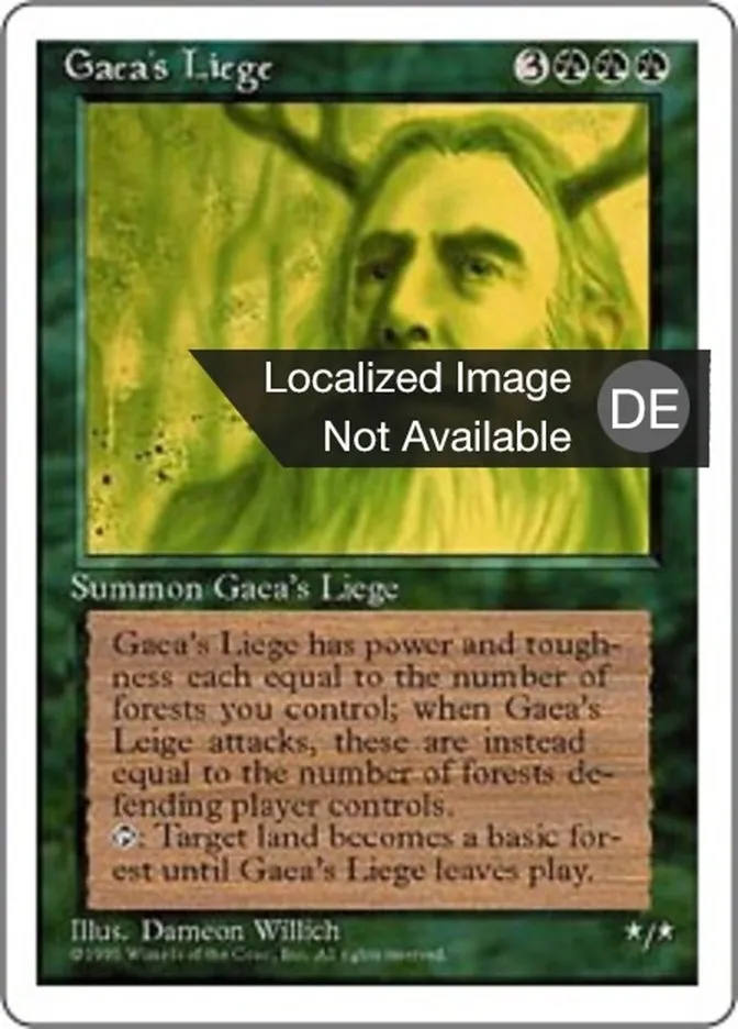 Gaeas Vasall kaufen - Fourth Edition bei TcG Love