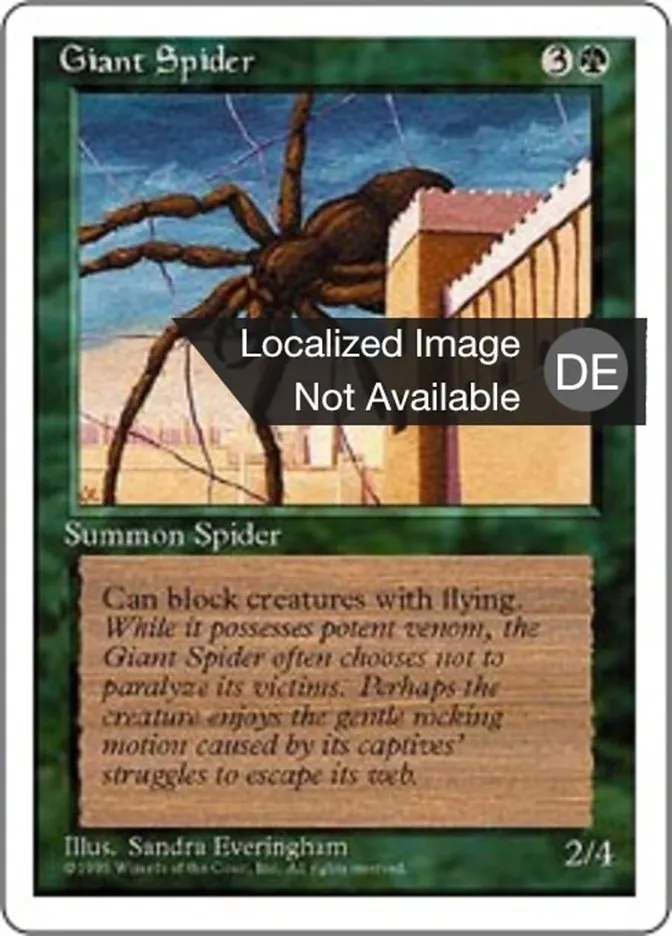 Riesenspinne kaufen - Fourth Edition bei TcG Love