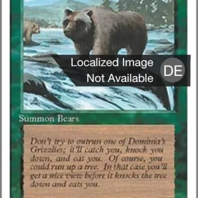 Grizzlybären kaufen - Fourth Edition bei TcG Love
