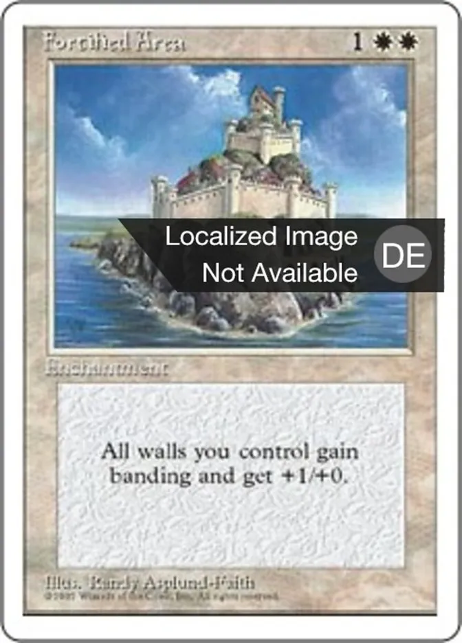 Befestigtes Gebiet kaufen - Fourth Edition bei TcG Love