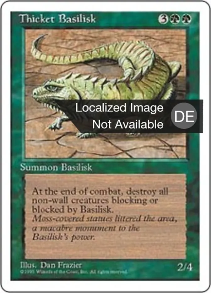 Buschbasilisk kaufen - Fourth Edition bei TcG Love