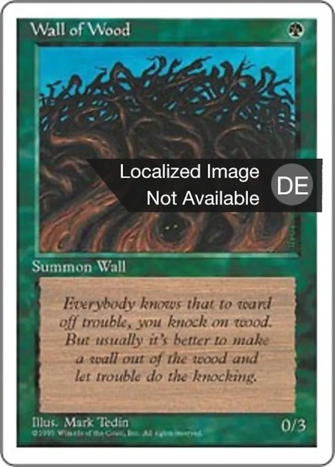 Holzmauer kaufen - Fourth Edition bei TcG Love