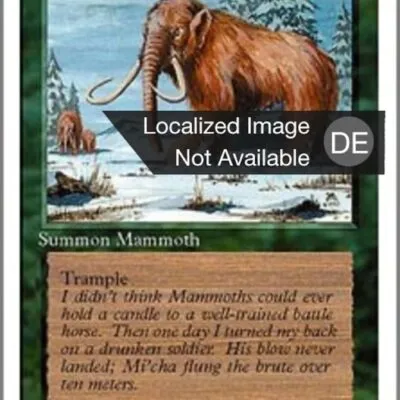 Kriegsmammut kaufen - Fourth Edition bei TcG Love