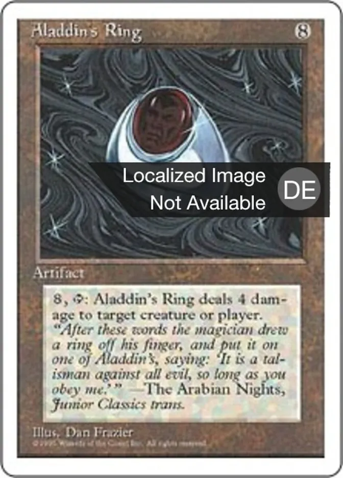 Aladins Ring kaufen - Fourth Edition bei TcG Love