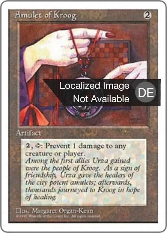 Amulett aus Kroog kaufen - Fourth Edition bei TcG Love