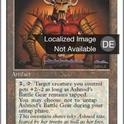 Ashnods Kampfausrüstung kaufen - Fourth Edition bei TcG Love