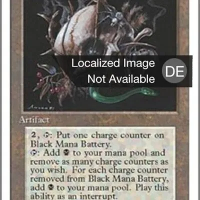 Schwarze Manabatterie kaufen - Fourth Edition bei TcG Love