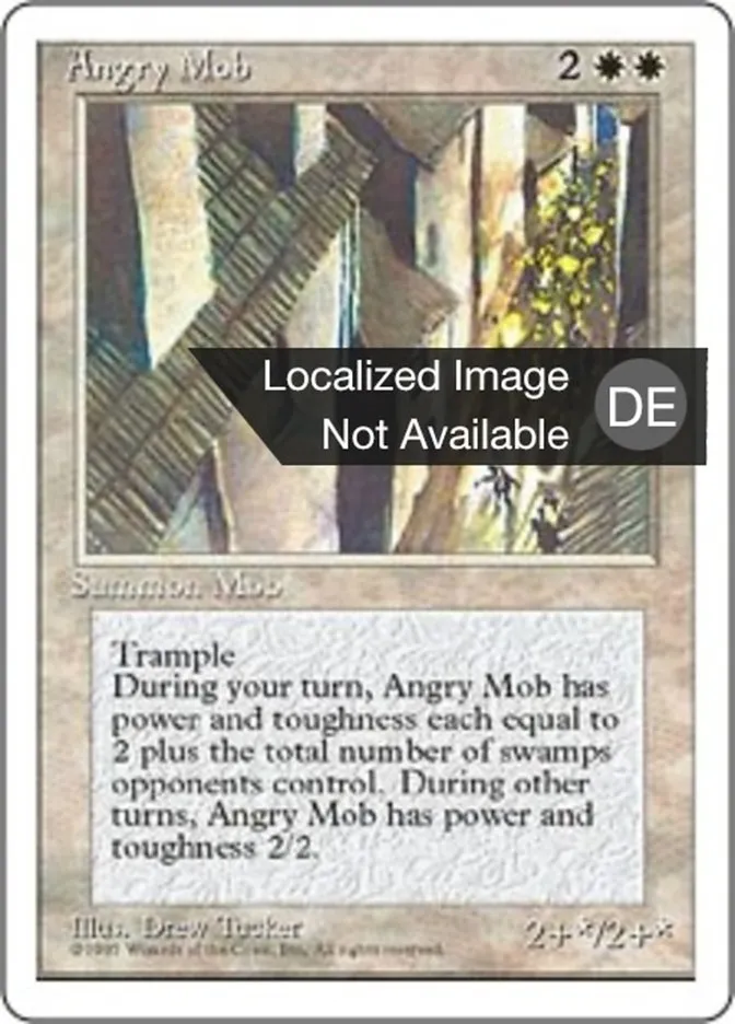 Aufgebrachter Pöbel kaufen - Fourth Edition bei TcG Love
