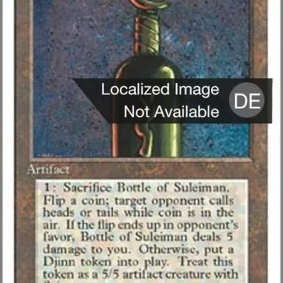 Suleimans Flasche kaufen - Fourth Edition bei TcG Love
