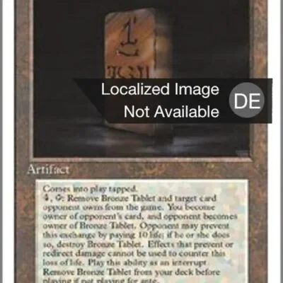 Bronzetafel kaufen - Fourth Edition bei TcG Love