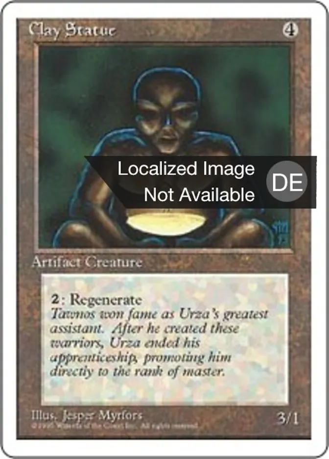 Lehmstatue kaufen - Fourth Edition bei TcG Love