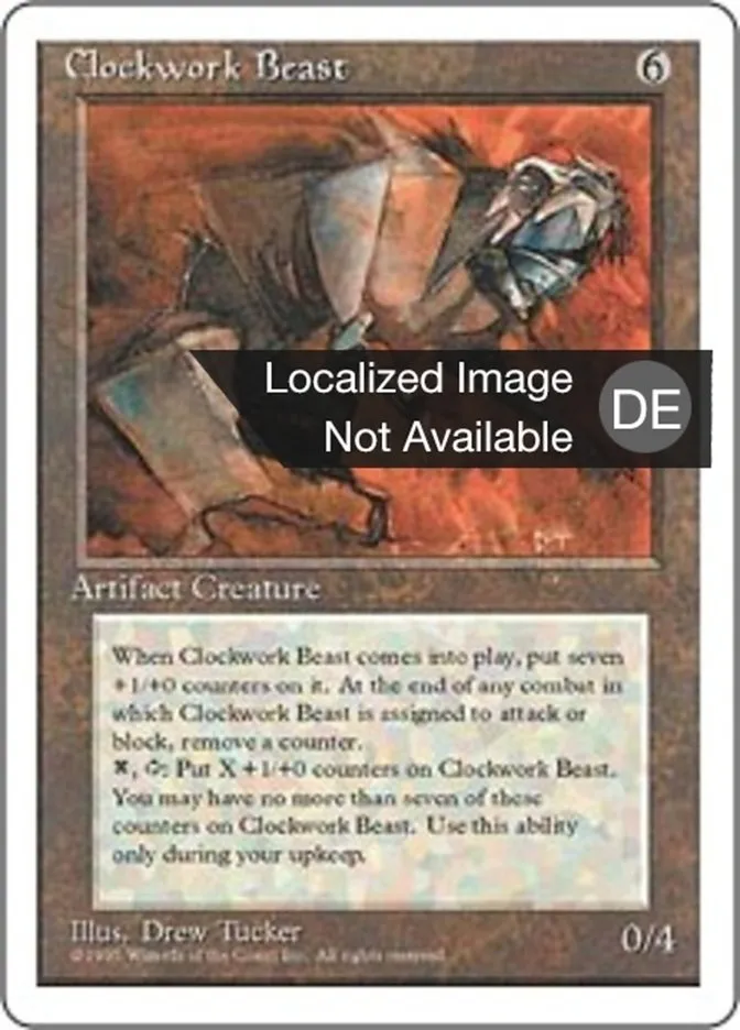 Mechanische Bestie kaufen - Fourth Edition bei TcG Love
