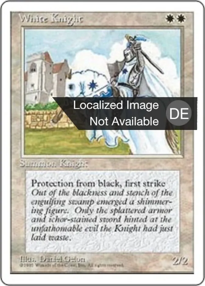 Weißer Ritter kaufen - Fourth Edition bei TcG Love