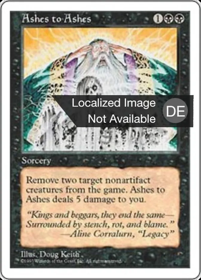 Asche zu Asche kaufen - Fifth Edition bei TcG Love