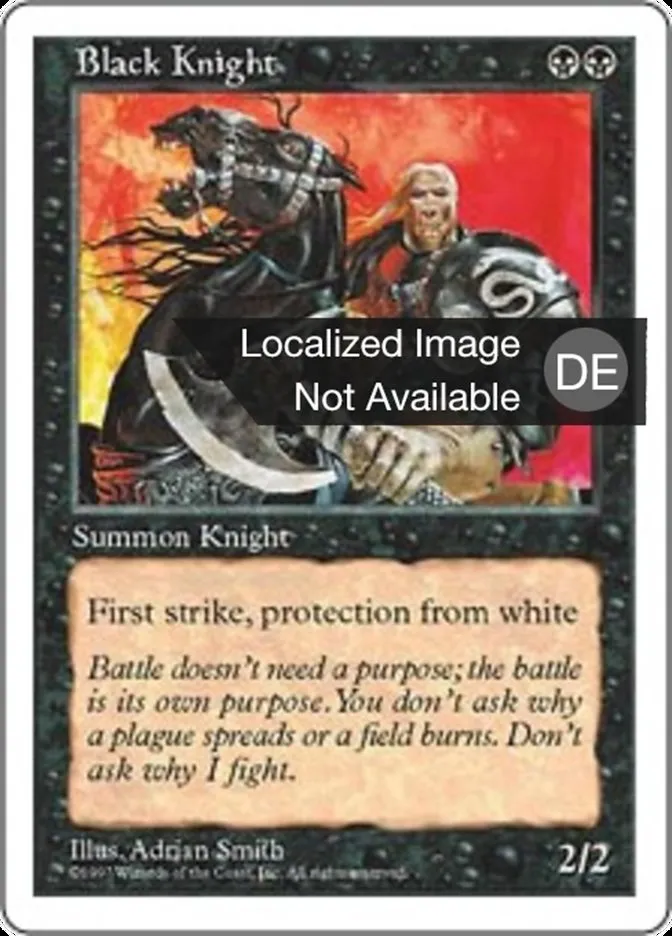 Schwarzer Ritter kaufen - Fifth Edition bei TcG Love