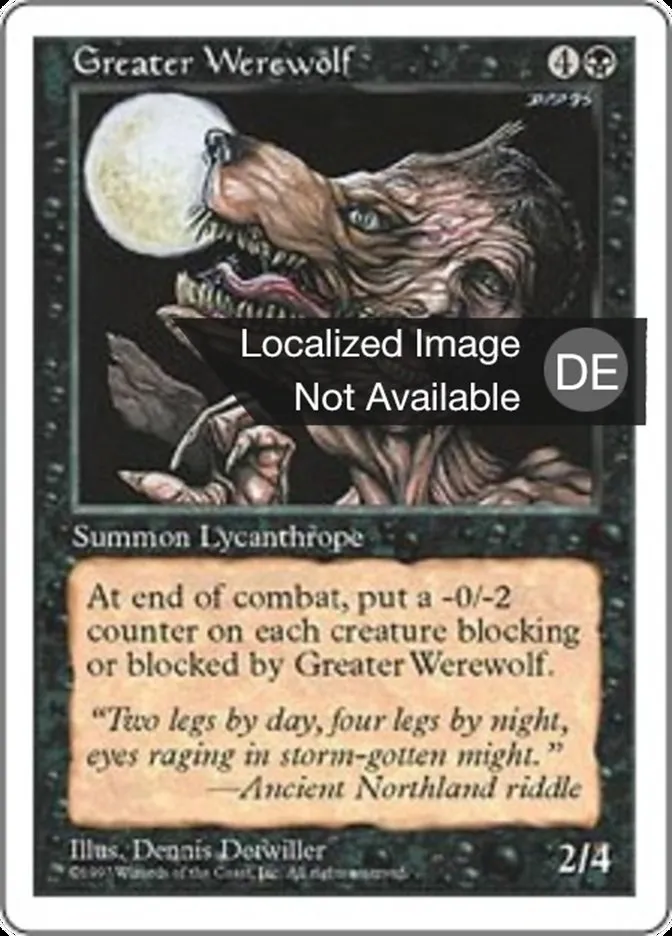 Größerer Werwolf kaufen - Fifth Edition bei TcG Love