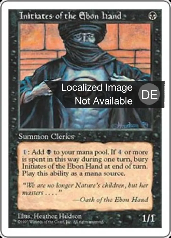 Novizen der Dunklen Hand kaufen - Fifth Edition bei TcG Love