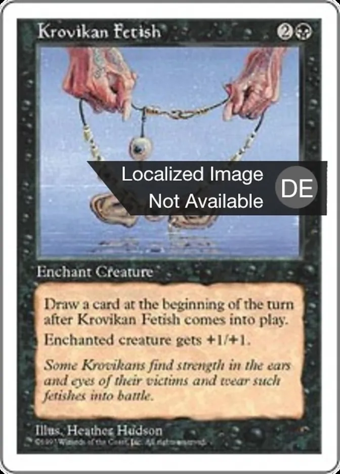 Krovikanischer Fetisch kaufen - Fifth Edition bei TcG Love