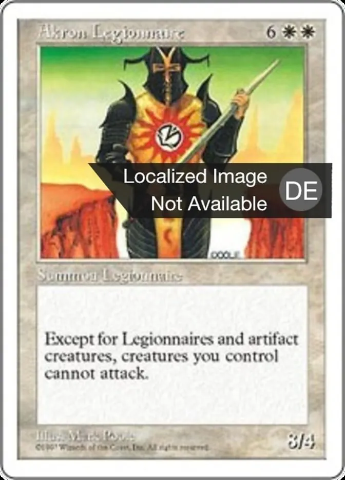 Legionär aus Akron kaufen - Fifth Edition bei TcG Love