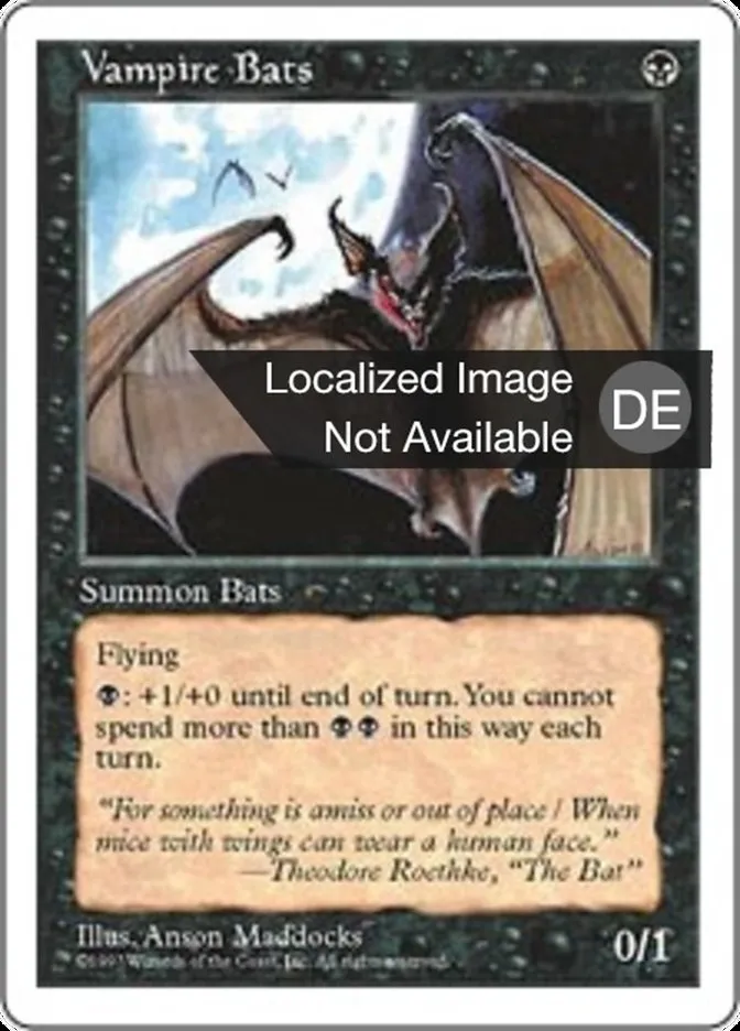 Vampirfledermäuse kaufen - Fifth Edition bei TcG Love