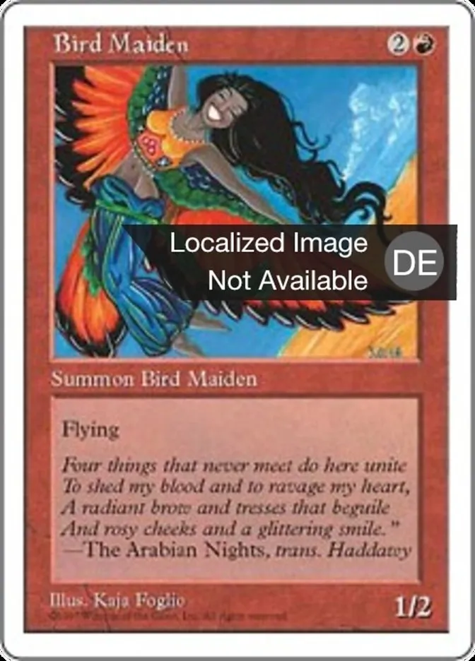 Vogelmädchen kaufen - Fifth Edition bei TcG Love