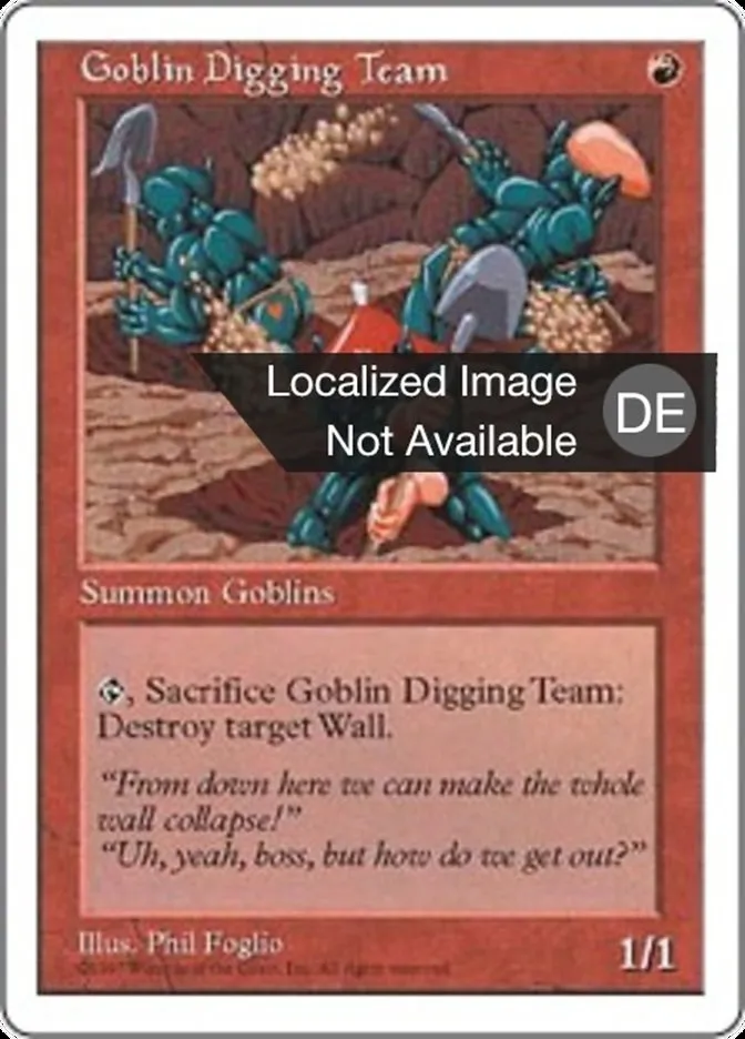 Buddelbrigade der Goblins kaufen - Fifth Edition bei TcG Love