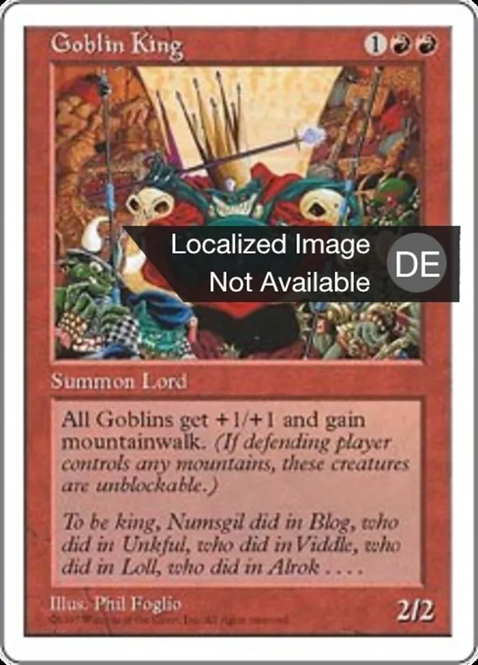 Goblinkönig kaufen - Fifth Edition bei TcG Love