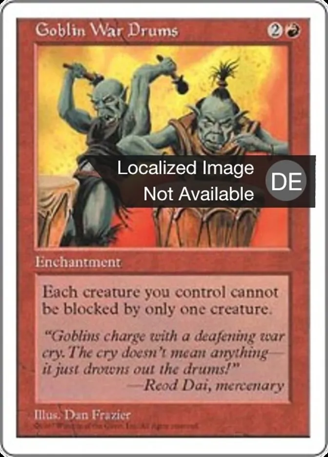 Kriegstrommeln der Goblins kaufen - Fifth Edition bei TcG Love
