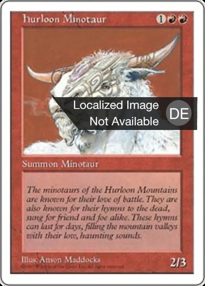 Hurloon Minotaurus kaufen - Fifth Edition bei TcG Love