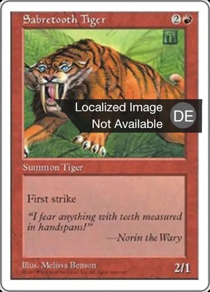 Säbelzahntiger kaufen - Fifth Edition bei TcG Love