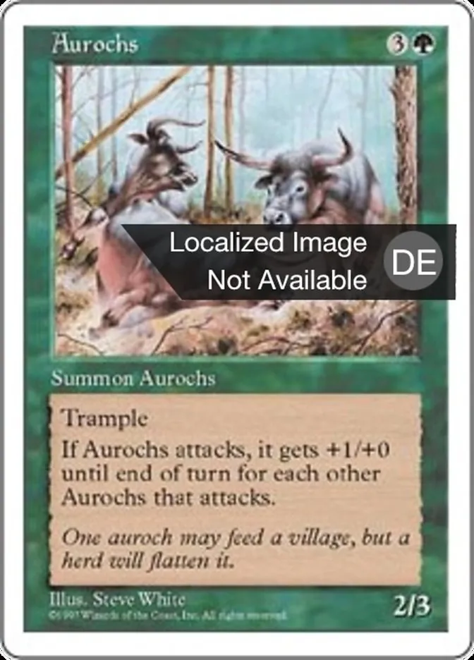 Auerochse kaufen - Fifth Edition bei TcG Love
