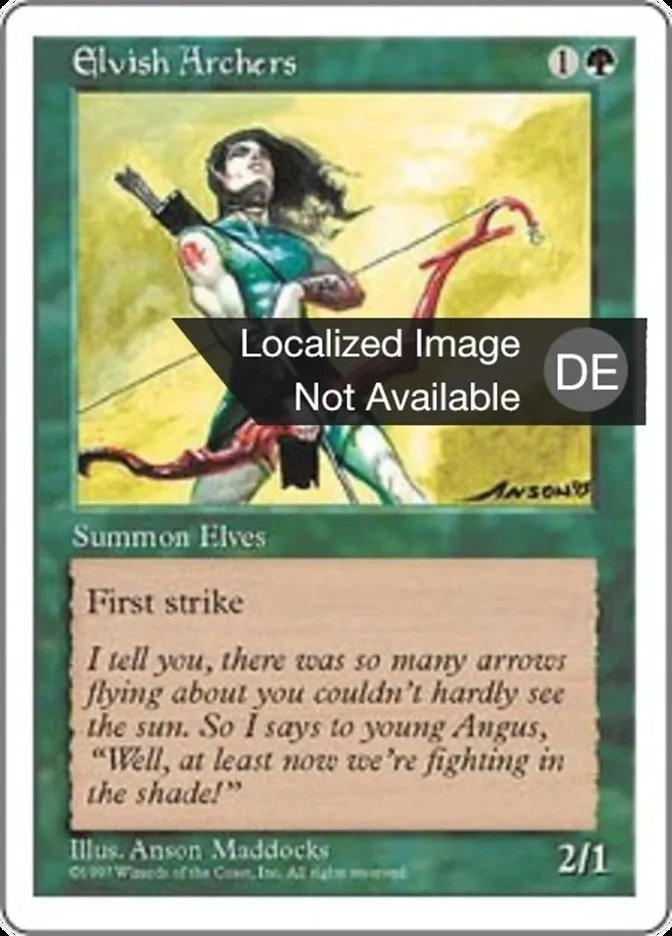 Bogenschützen der Elfen kaufen - Fifth Edition bei TcG Love