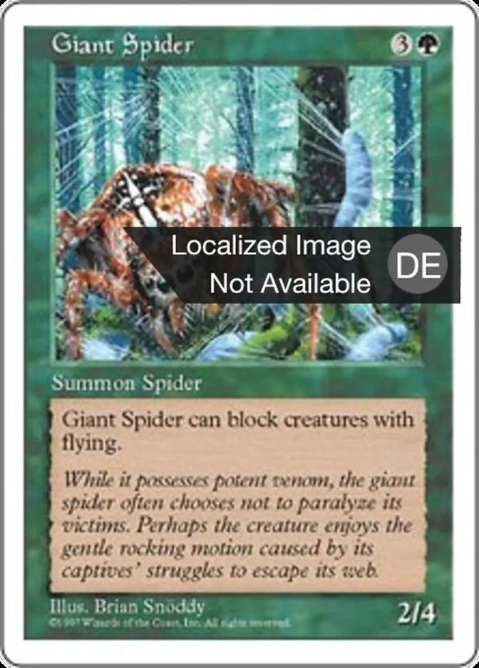 Riesenspinne kaufen - Fifth Edition bei TcG Love