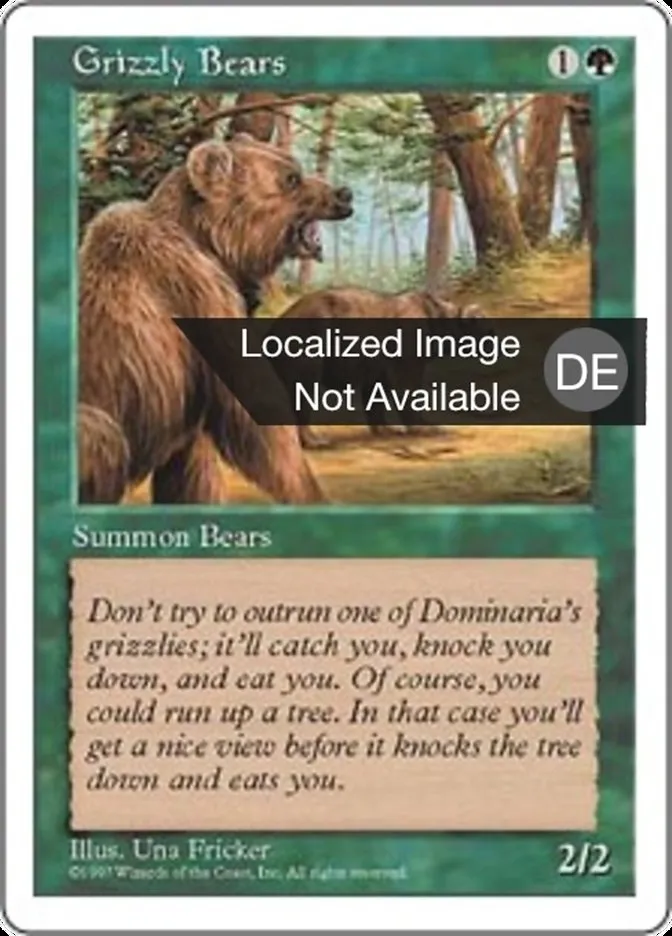 Grizzlybären kaufen - Fifth Edition bei TcG Love