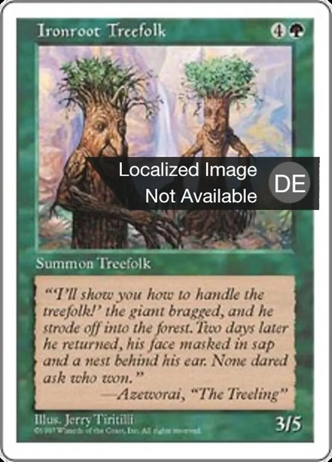 Baumvolk der Eisenwurzler kaufen - Fifth Edition bei TcG Love