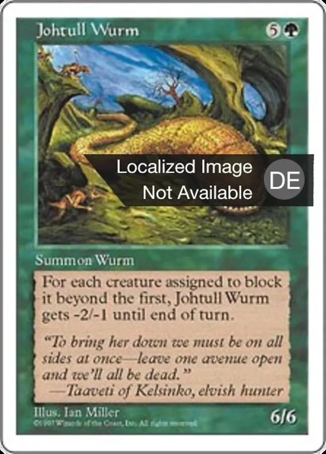 Johtullwurm kaufen - Fifth Edition bei TcG Love
