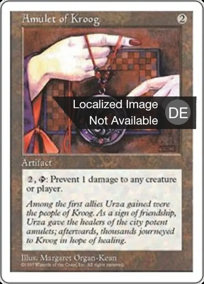 Amulett aus Kroog kaufen - Fifth Edition bei TcG Love
