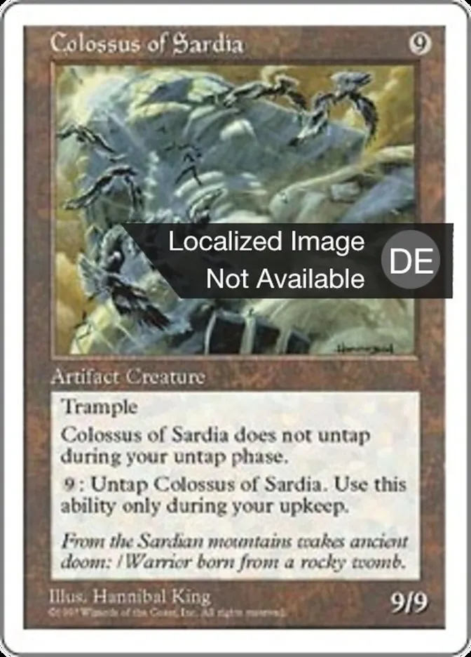 Der Koloß von Sardia kaufen - Fifth Edition bei TcG Love
