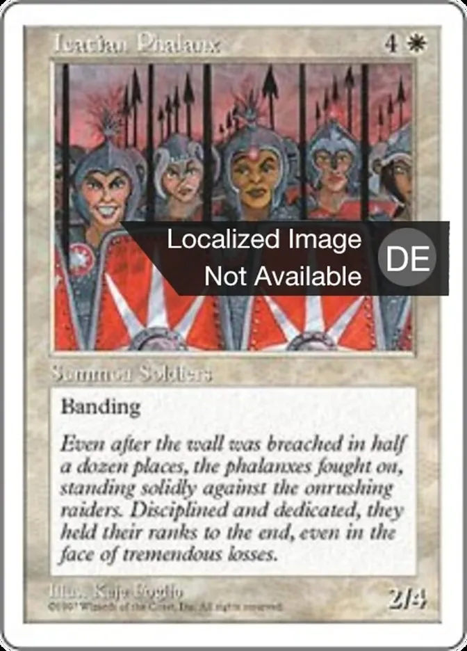 Icatianische Phalanx kaufen - Fifth Edition bei TcG Love