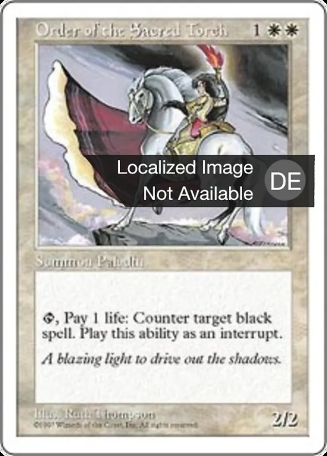 Orden der Heiligen Fackel kaufen - Fifth Edition bei TcG Love