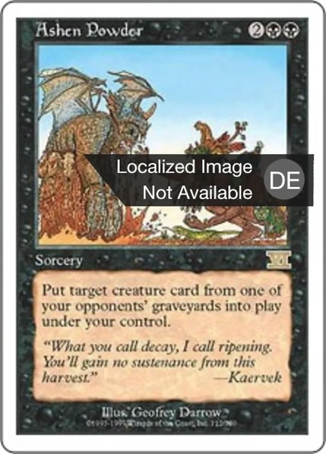 Asche der Toten kaufen - Classic Sixth Edition bei TcG Love